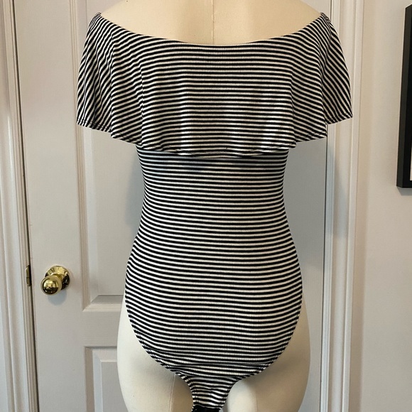 Design Lab striped body suit - Picture 2 of 3